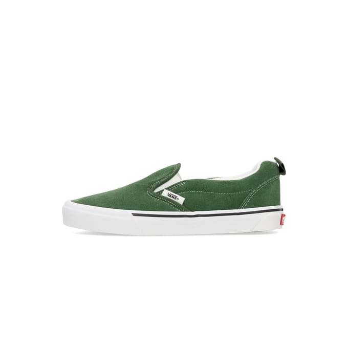 Knu Slip Groen/echt Wit Lage herenschoen