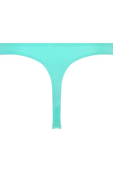 Hunkemöller Dames Lingerie String Marine - Groen - maat XS