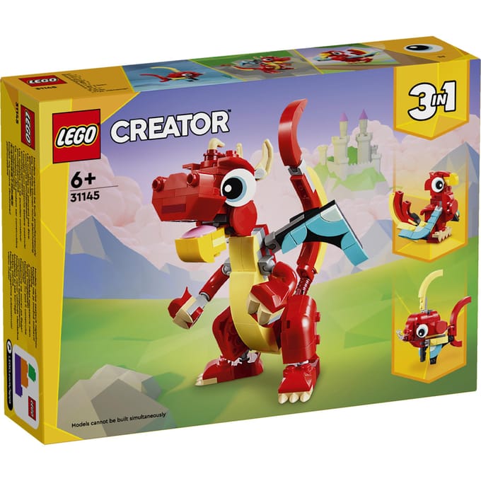 LEGO 31145 Creator Rode draak Bouwsets