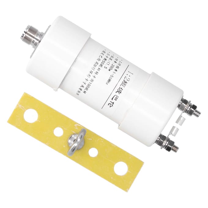 1:2 Balun Geschikt 1‑56MHz voor Winton Kortegolfantenne 200W 50 Ohm ‑100 Ohm  Elektronica Vervanging white