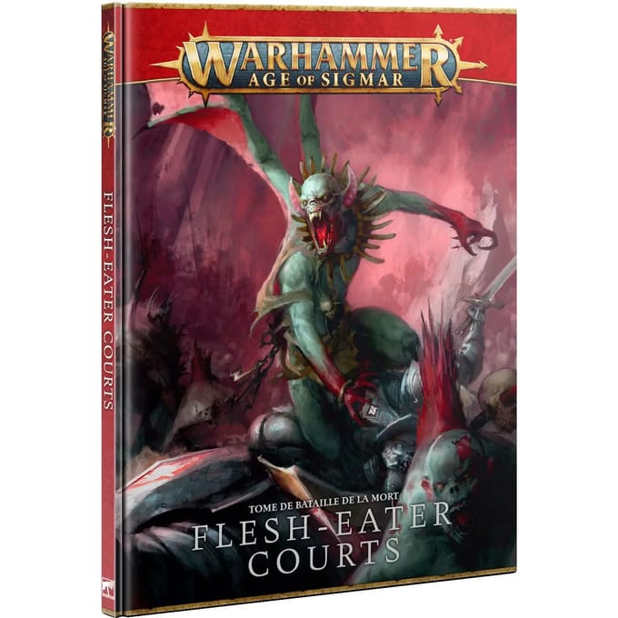 Figurine Games Workshop Warhammer AoS - Battletome V.3 Flesh-Eater Courts