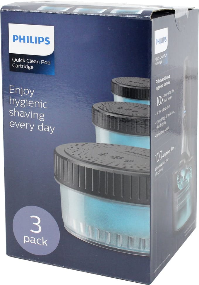Philips CC13/50 - Quick Clean Pod cartridge - Scheerapparaatreiniging - 3 stuks