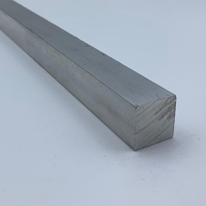 Aluminium Vierkantstaf - 8mm, 1000mm
