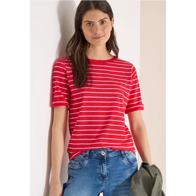 Dameshemd Cecil Striped Slubyarn