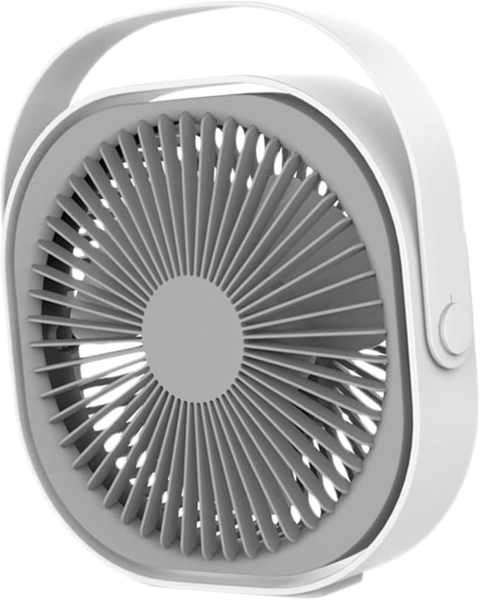 VHV - USB mini ventilator - slakvormige bureauventilator - USB aansluiting - flexibele hals - voor kantoor, reizen, thuis en warme zomerdagen