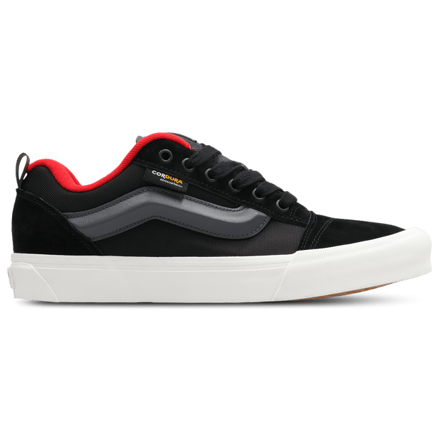 Vans - KNU Skool - Sneakers - Mannen - Zwart/Rood - Maat 44