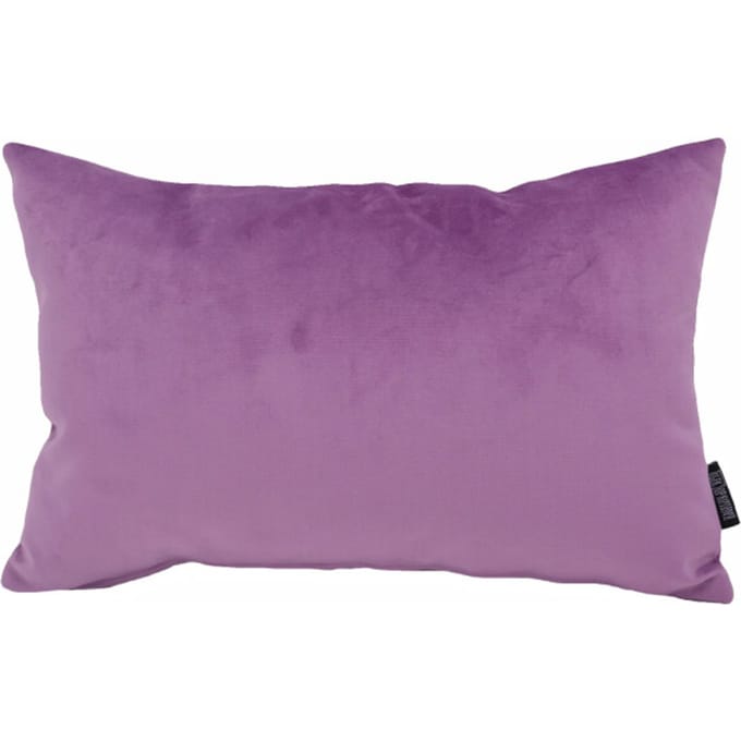 Gek op kussens! Sierkussen velvet lichtpaars long | 30 x 50 cm | polyester