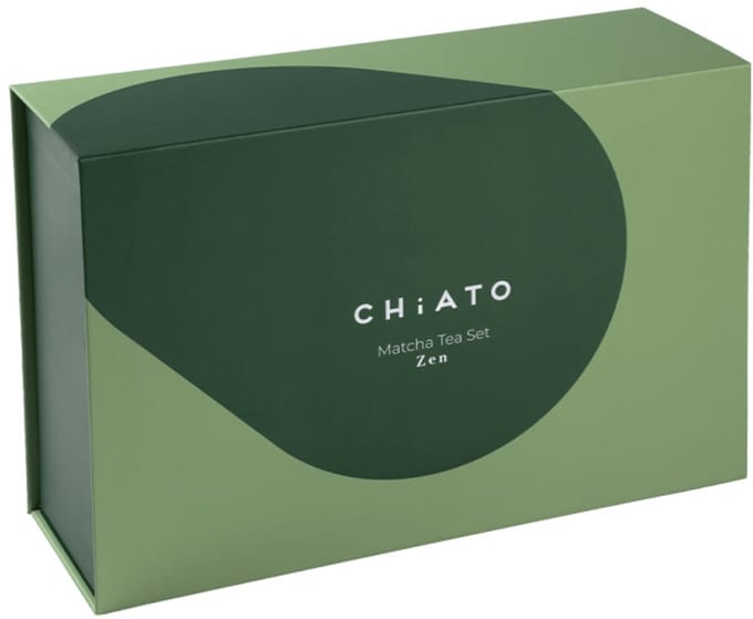 Matcha theeset CHiATO Zen Yin Yang – Wit / Zwart