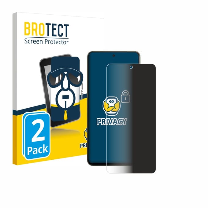 BROTECT - privacy screenprotector voor Vivo Y400 Pro - Folie Beschermfolie Blauwlichtfilter 2 Stuks