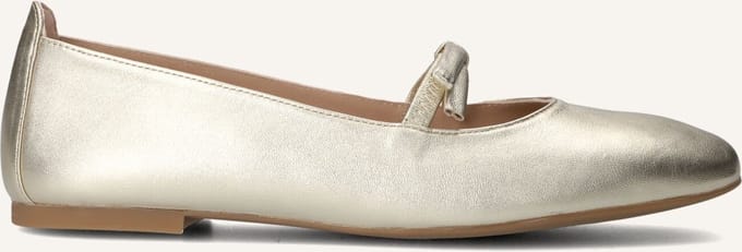 Unisa Betar Ballerina's Dames - Goud - Maat 37