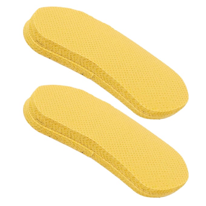 40 stuks Geur Eliminerende Schoenstickers Schoen Geurverwijderaar Langdurige Frisheid Geur Eliminerend yellow