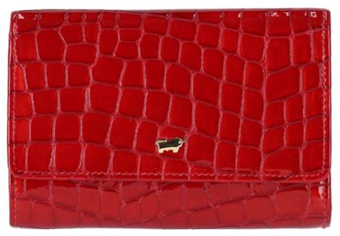 Braun Buffel Verona Portemonnee Dames - Ritsportemonnee - Leer - Rood