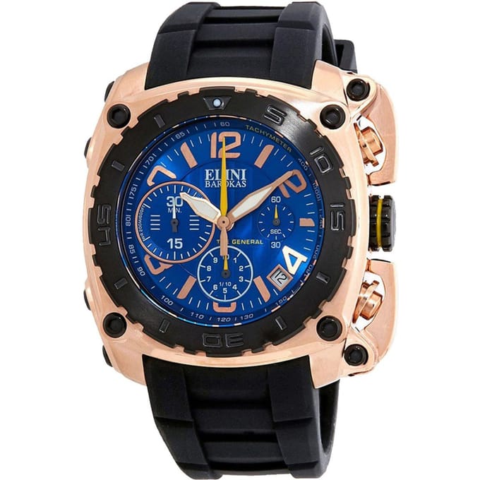 Elini Barokas The General Chronograph | ELINI-20010-RG-03-BB