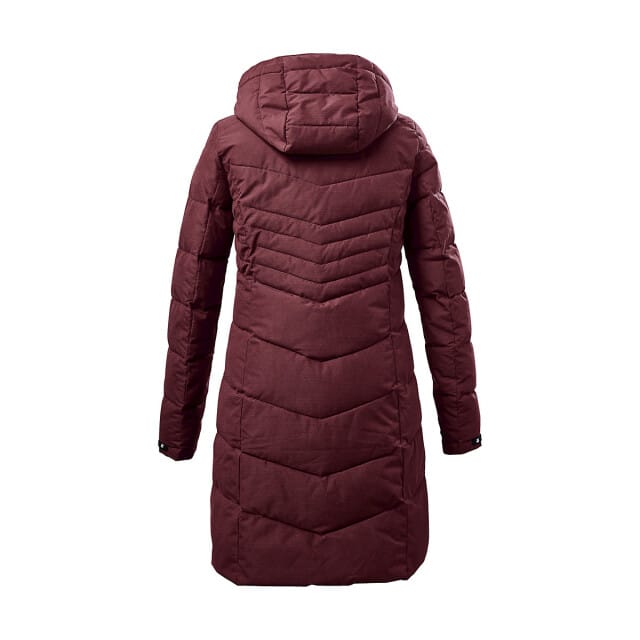 Killtec Kow 150 Casual winterjas dames Rood 2XL/44
