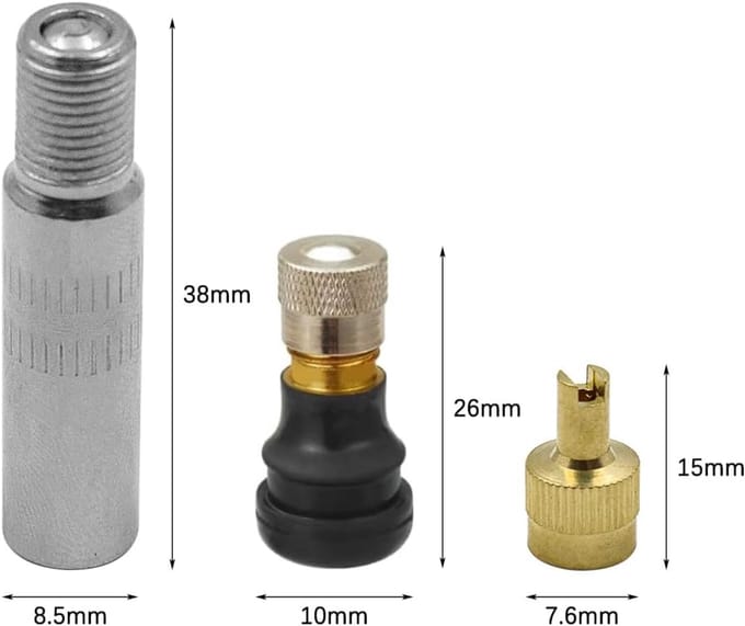 Valve Set Vervanging voor E-Scooter - Wheel Valve voor Xiaomi Scooter - Ninebot G30 - Segway Mini Hoverboard