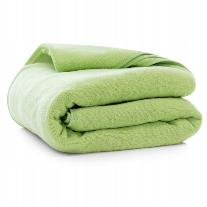 Sneldrogende Microvezel Handdoek 50x90cm Groen - Absorberend & Licht
