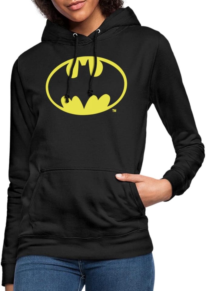 Batman Officieel Logo Hoodie Dames