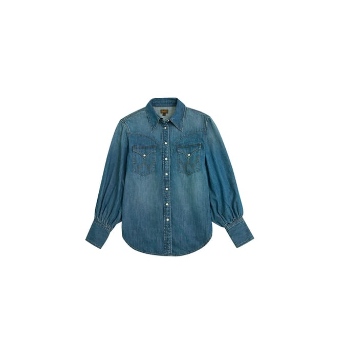 Damesjeanshirt met lange mouwen Wrangler