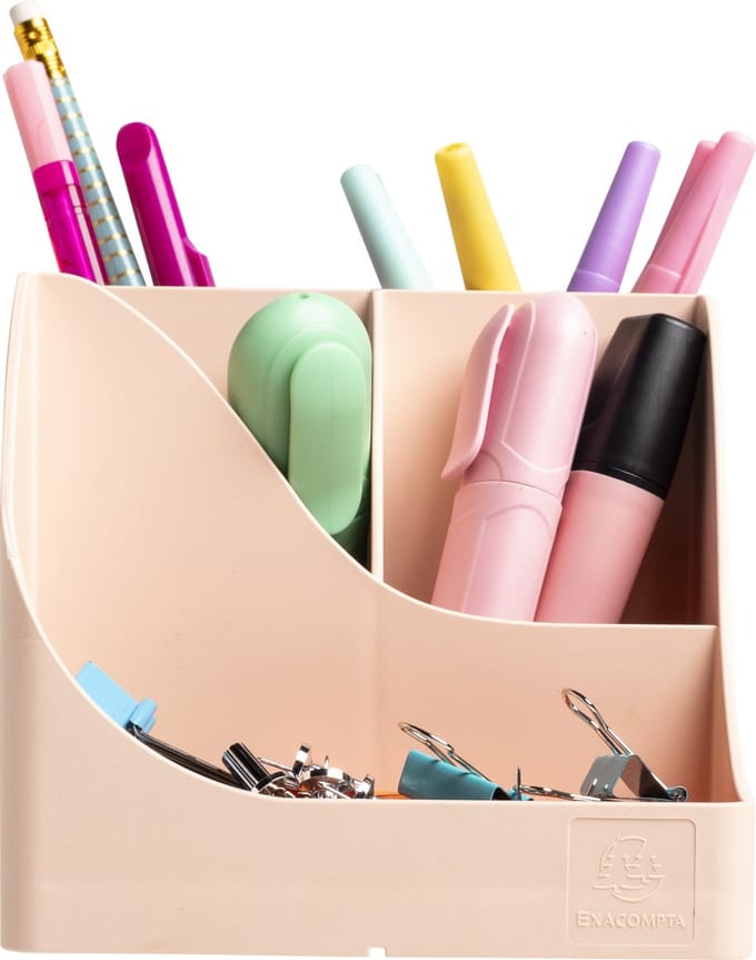 Exacompta 4x Pennenhouder Pen-Wave Neo Skandi - Nude - 69531D