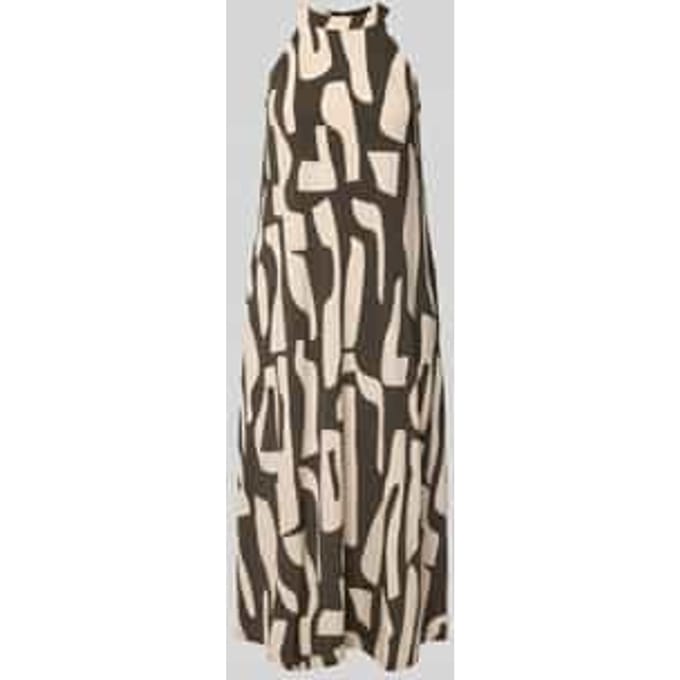 midi-jurk in all-over look model 'Wina dune'
