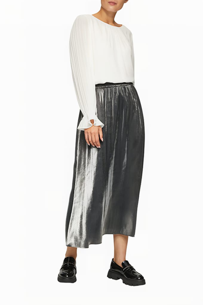 s.Oliver  Skirt Grey/black Taglia: 38 | Minigonne Outlet | Donna | Grigio