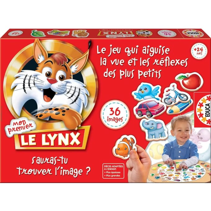 Mijn eerste lynx bordspellen Educa Borras
