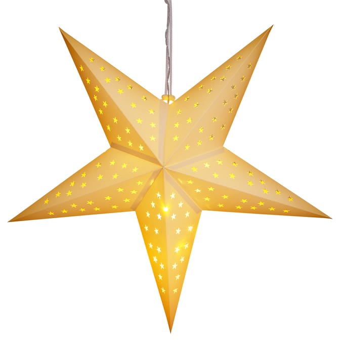 Casaria LED Kerstster 60cm - Draadloos Opvouwbaar - 10 LED´s Wit