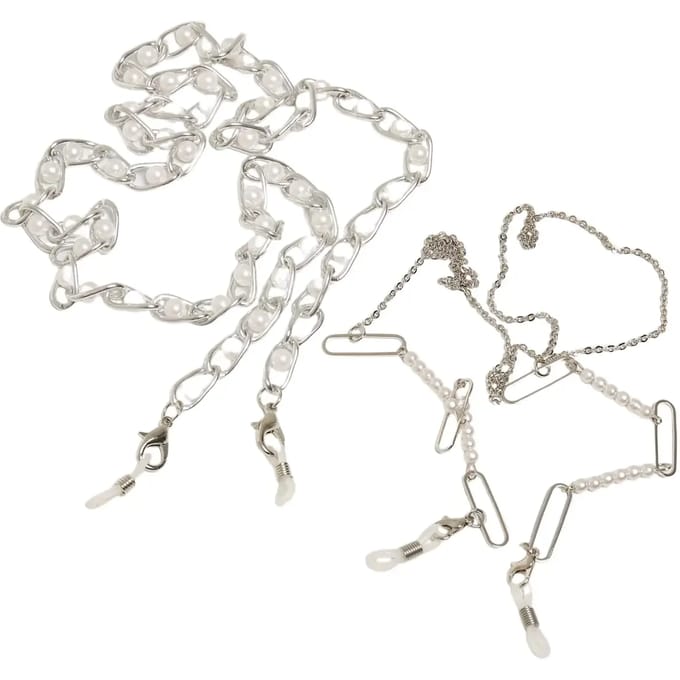 Sieraden met parels Urban Classics Multifunctional (x2)