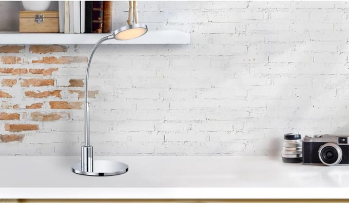 Globo Pegasi Bureaulamp Staal