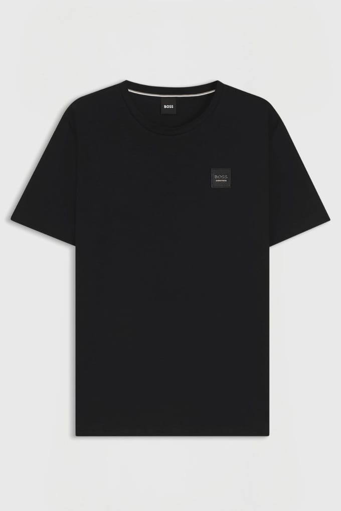 Boss Equestrian Pierce Patch T-shirt Heren M Zwart
