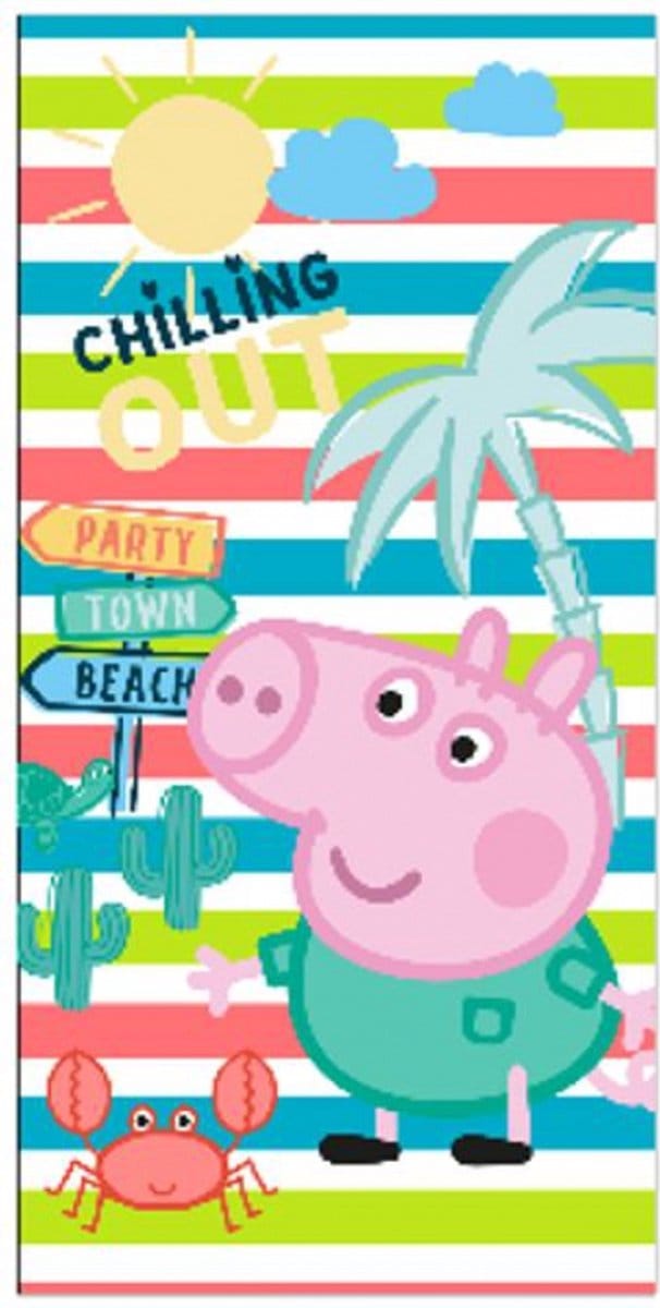 Strandlaken - Badlaken - Handdoek van Peppa George