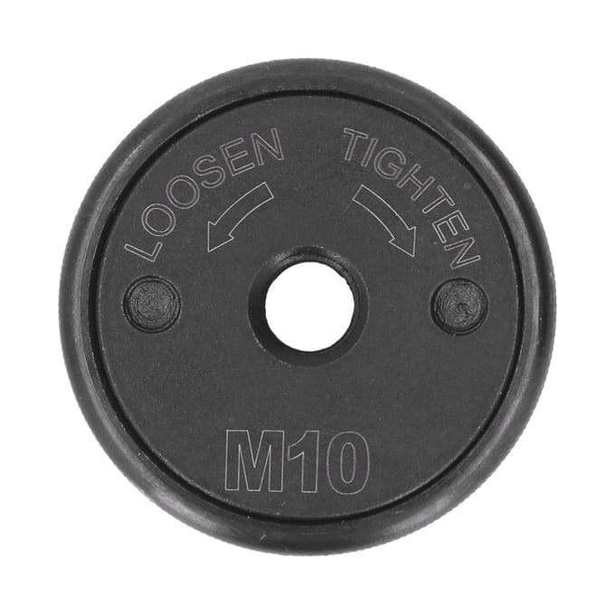 Meuleuse d'angle Plaque de pression Remplacement Filetage M10 Bride à libération rapide Écrou Auto-bloquant