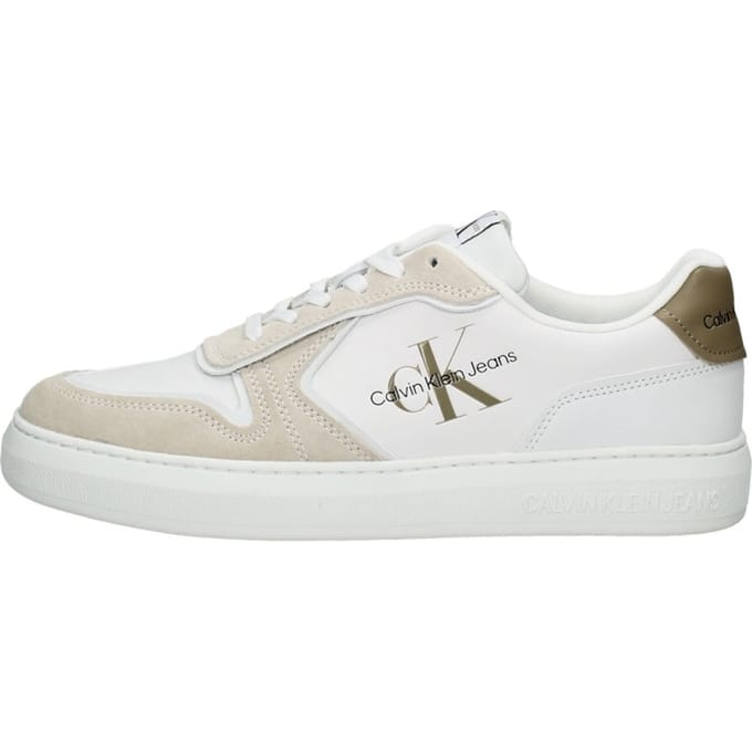Calvin Klein - Casual Cupsole Irregular Lines Wit 42