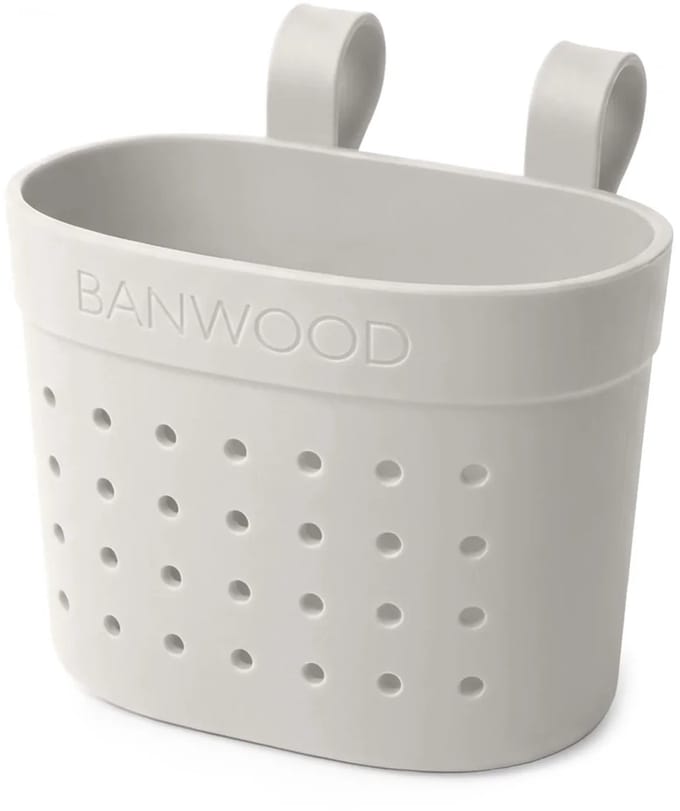 Banwood - Pin & Ride basket - Fietsmandje - Mandje voor stepjes - Ivory