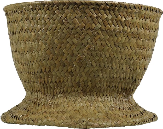 *zeegras bloempot coupe (set of 2)*