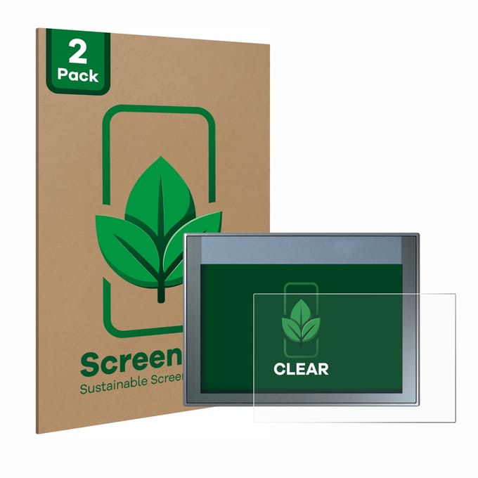 2 Stuks Screenprotector voor Siemens Simatic HMI KTP 700 Basic - Hoogwaardige Beschermfolie transparant