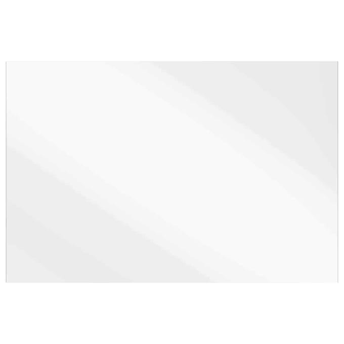 vidaXL - Wandspiegel - 80 - x - 60 - cm - gehard - glas - Rechthoekig