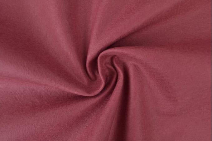 Vilt stof - 3mm dik vilt - 1 meter - Per meter - Donker oud roze