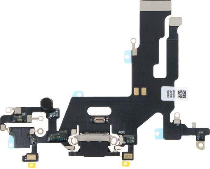 Dock Connector Geschikt voor iPhone 11 – Premium – Zwart