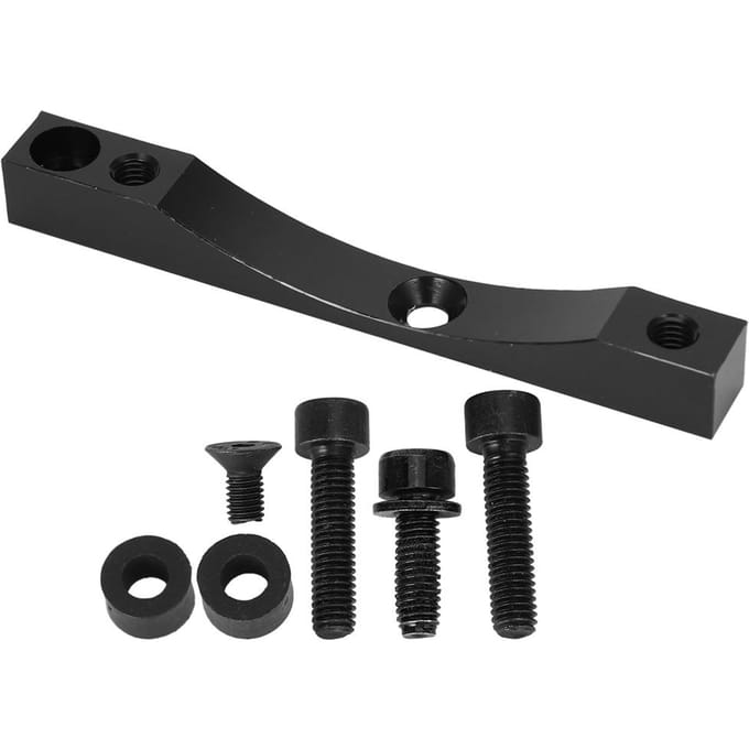 Aluminiumlegering Olie Rem Vervangingsbasis Beugel voor XIAOMI Scooter Conversie Accessoire black