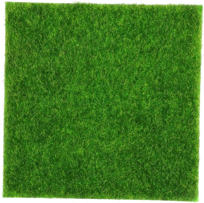 Mini Kunstgras - Nepgras Gazon - Tuin Decoratie - Realistisch Ontwerp - 15 x 15 cm - Groen