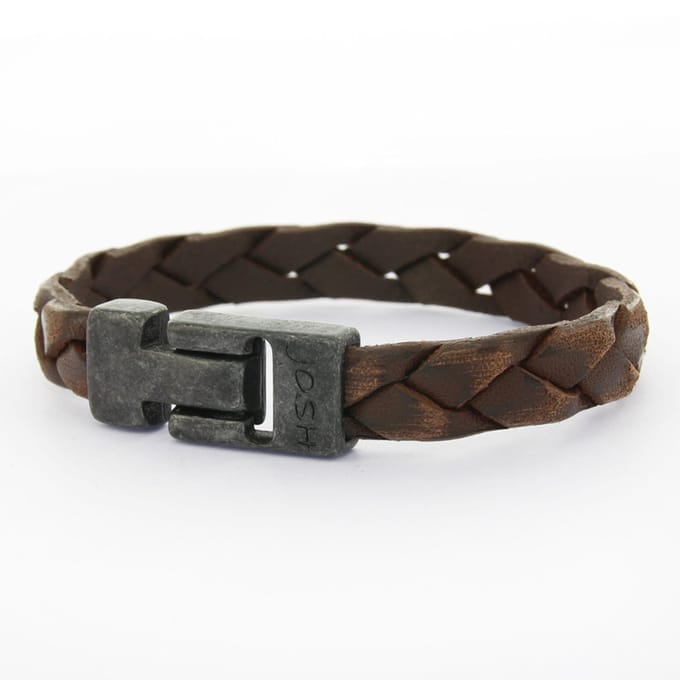 Josh-24902-Armband-Bruin-Heren-22,5cm