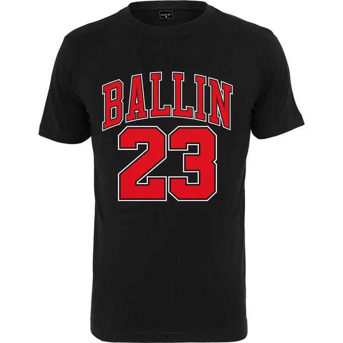 Mister Tee - Ballin 23 Heren Tshirt - M - Zwart