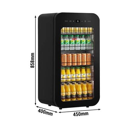 GGM Gastro Minibar-Kühlschrank - 450mm - 67 Liter - mit 1 Glastür
