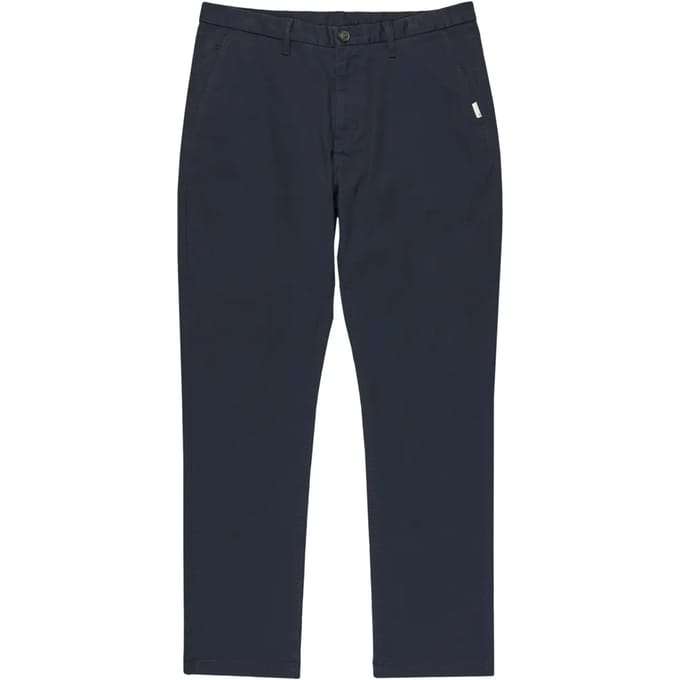 Element Twill Regular Fit Chino Broek Blauw 36 Man