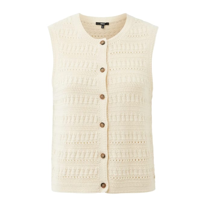 Haken vest voor dames Mexx