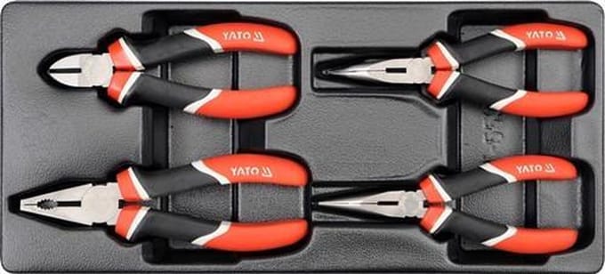 Yato YT-5534 4-delige tangen set in module