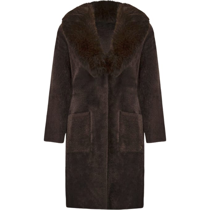 Joseph Ribkoff 263973 Jackets Donkerbruin 263973