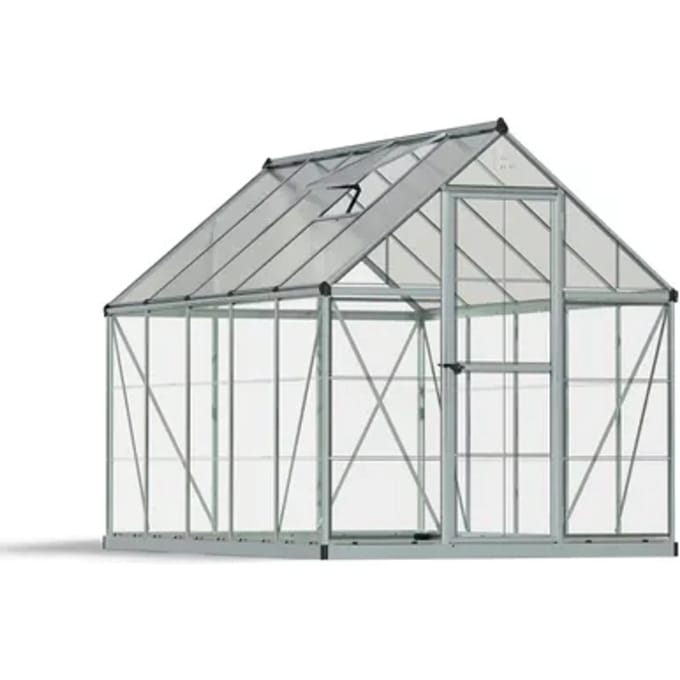 Canopia Tuinkas Hybrid 6x10 - Hybride - Zilver - 306x185x208cm