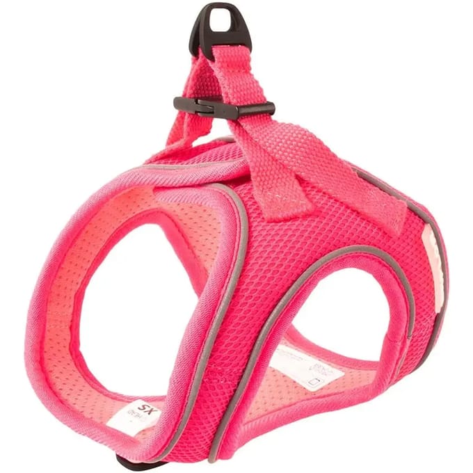 Duvo+ Ultimate Fit Kleine Hond Harnas Roze S - 40-45CM